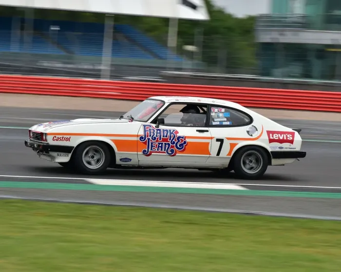 Framed Print : CM29 2829 James Slaughter, Ford Capri Mk3 S Framed Print : CM29 2829 James Slaughter, Ford Capri Mk3 S