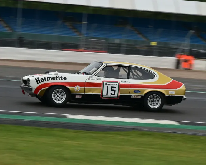 Framed Print : CM29 2878 John Spiers, Ford Capri Framed Print : CM29 2878 John Spiers, Ford Capri