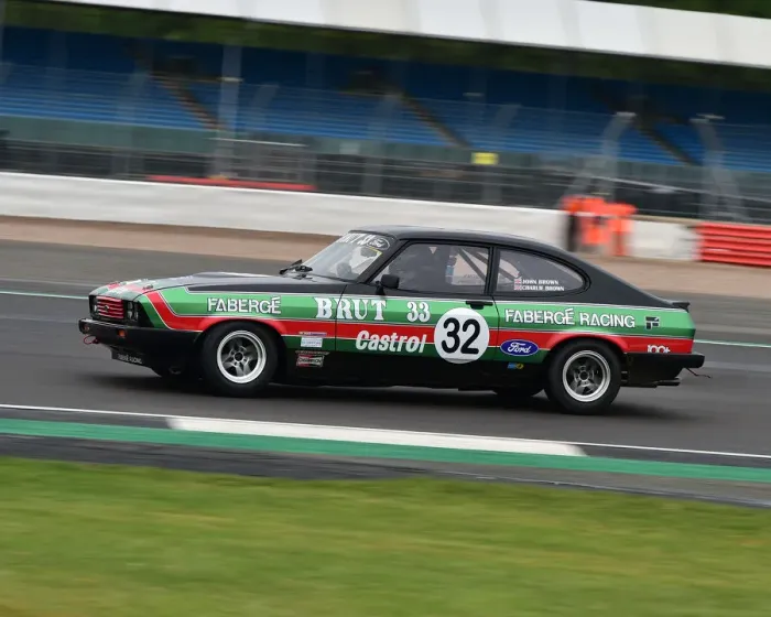Framed Print : CM29 2908 John Brown, Charlie Brown, Ford Capri Framed Print : CM29 2908 John Brown, Charlie Brown, Ford Capri