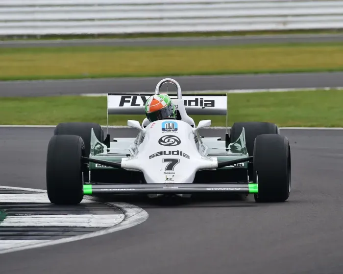 Framed Print : CM29 3098 Mike Cantillon, Williams FW07C Framed Print : CM29 3098 Mike Cantillon, Williams FW07C
