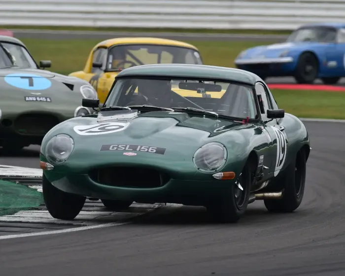 Framed Print : CM29 3241 Tony Best, Charlie Jones-Best, Jaguar E-Type Framed Print : CM29 3241 Tony Best, Charlie Jones-Best, Jaguar E-Type