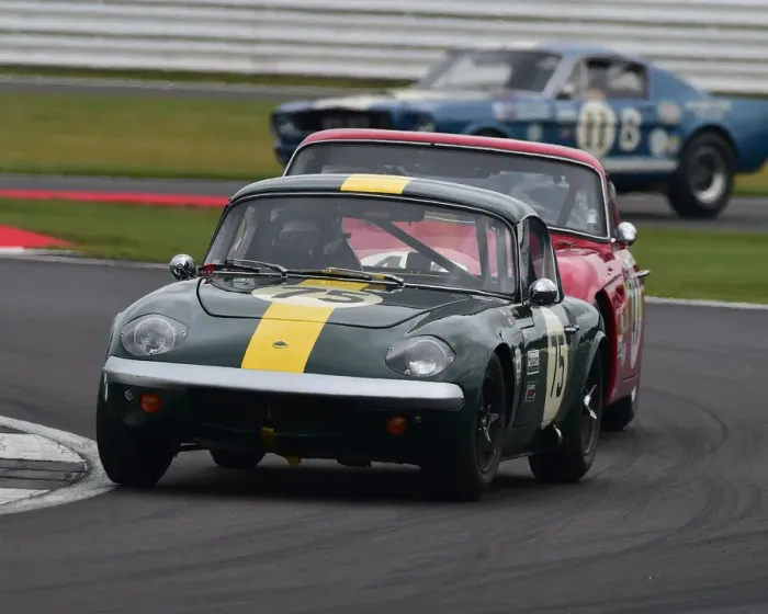 Framed Print : CM29 3251 Martin Angle, Lotus Elan