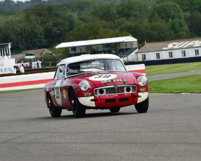 Rights Managed : CM29 3818 Chris Ryan, MG B Le Mans