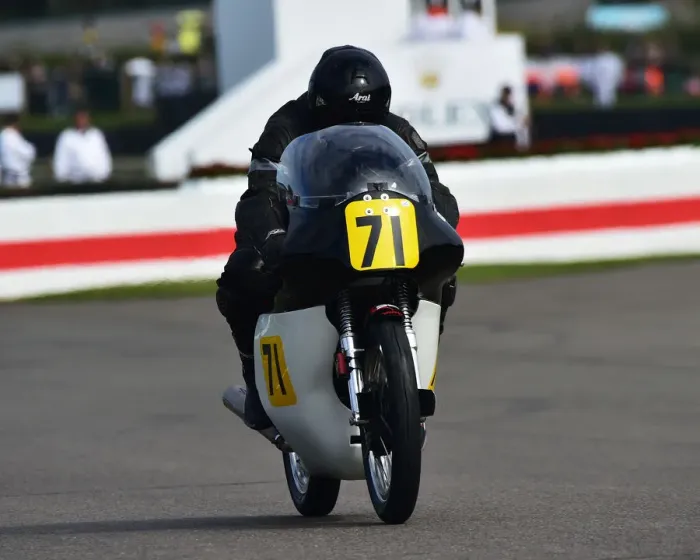 Rights Managed : CM29 3857 Steve Plater, Mark Parrett, Norton Manx 30M Rights Managed : CM29 3857 Steve Plater, Mark Parrett, Norton Manx 30M
