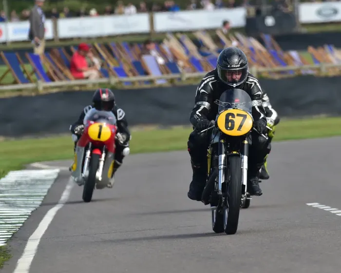 Rights Managed : CM29 3869 Levi Day, Gordon Russell, Norton Manx 30M Rights Managed : CM29 3869 Levi Day, Gordon Russell, Norton Manx 30M