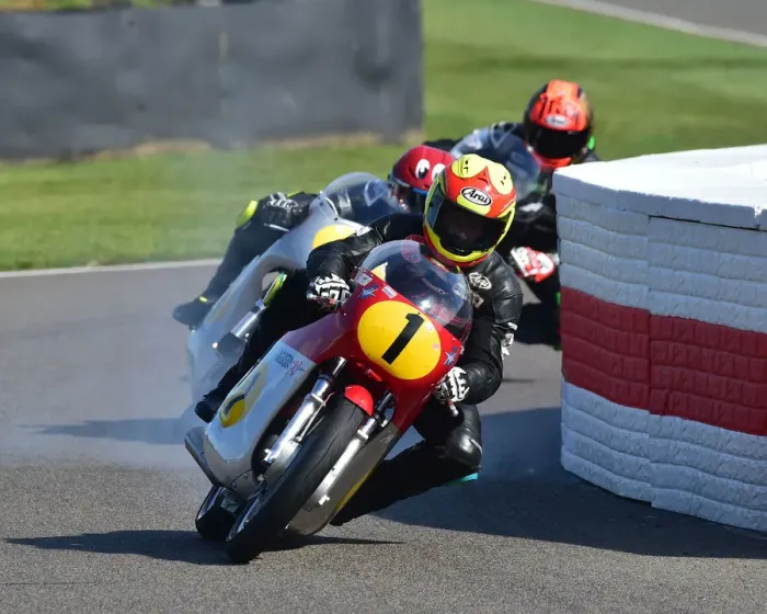 Rights Managed : CM29 3961 James Whitham, Ian Simpson, MV Agusta 500-3 Rights Managed : CM29 3961 James Whitham, Ian Simpson, MV Agusta 500-3