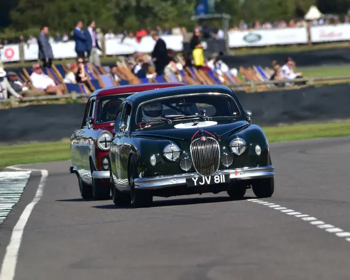 Rights Managed : CM29 4067 Guy Harman, Charlie March, Jaguar Mk1 Rights Managed : CM29 4067 Guy Harman, Charlie March, Jaguar Mk1