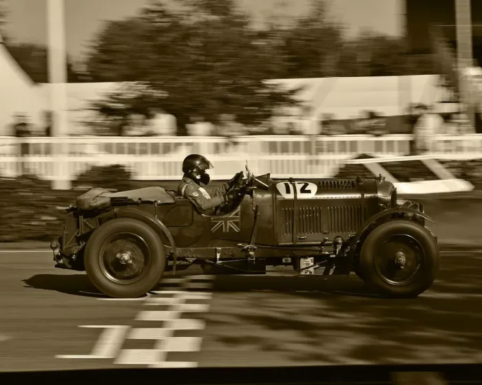 Rights Managed : CM29 4354 Jurgen Ernst, Bentley 4 Litre Le Mans Rights Managed : CM29 4354 Jurgen Ernst, Bentley 4 Litre Le Mans