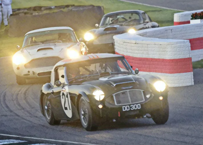 Rights Managed : CM29 4698 Jeremy Welch, Christiaen van Lanschot, Austin Healey 3000 Mk1