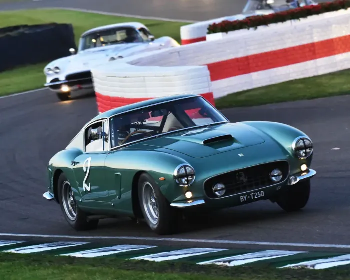 Rights Managed : CM29 4704 James Cottingham, Andre Lotterer, Ferrari 250 GT SWB Rights Managed : CM29 4704 James Cottingham, Andre Lotterer, Ferrari 250 GT SWB