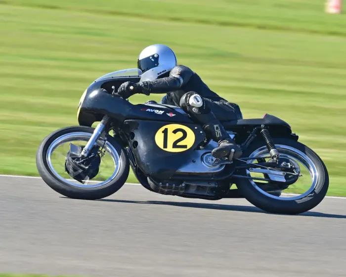 Rights Managed : CM29 5298 Ian Bain, Steve Brogan, Norton Manx 30M Rights Managed : CM29 5298 Ian Bain, Steve Brogan, Norton Manx 30M