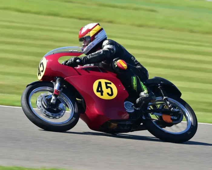 Rights Managed : CM29 5342 John McGuinness, Sebastian Perez, Matchless G50