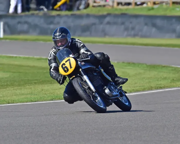 Rights Managed : CM29 5356 Levi Day, Gordon Russell, Norton Manx 30M Rights Managed : CM29 5356 Levi Day, Gordon Russell, Norton Manx 30M