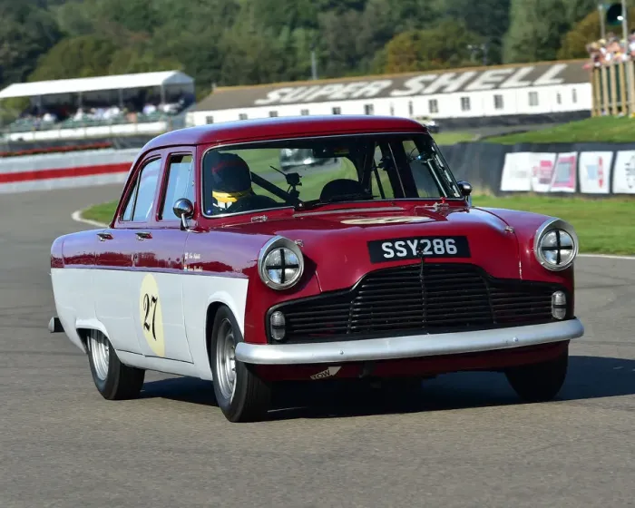 Rights Managed : CM29 5615 Karun Chandhok, Theo Paphitis, Ford Zodiac Mk II Rights Managed : CM29 5615 Karun Chandhok, Theo Paphitis, Ford Zodiac Mk II