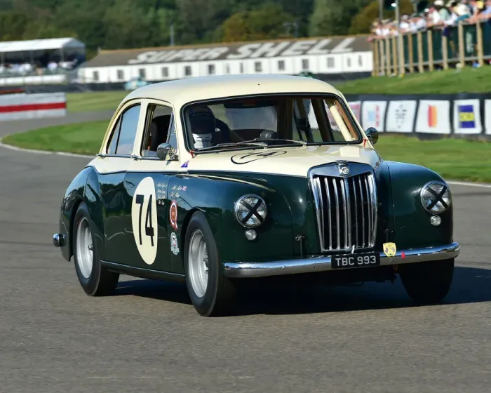 Rights Managed : CM29 5619 Nick Maton, Darren Turner, MG Magnette ZB Rights Managed : CM29 5619 Nick Maton, Darren Turner, MG Magnette ZB