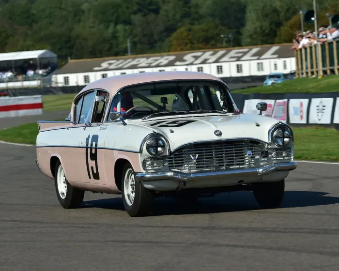 Rights Managed : CM29 5620 Tiff Needell, Chris Snowdon, Vauxhall PA Cresta