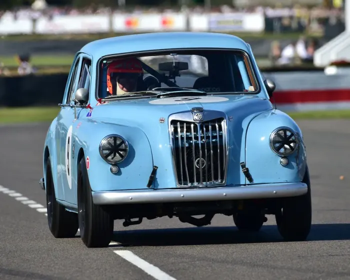 Rights Managed : CM29 5668 Bruce Chapman, Rupert Keegan, MG Magnette ZB Rights Managed : CM29 5668 Bruce Chapman, Rupert Keegan, MG Magnette ZB