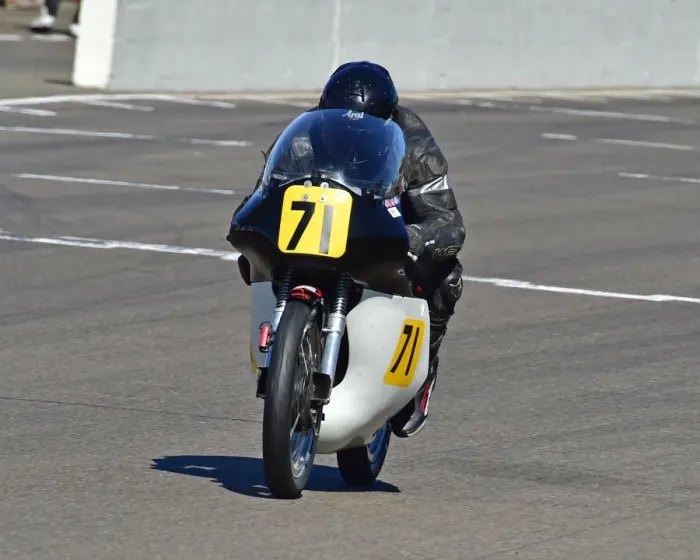 Rights Managed : CM29 6069 Steve Plater, Mark Parrett, Norton Manx 30M