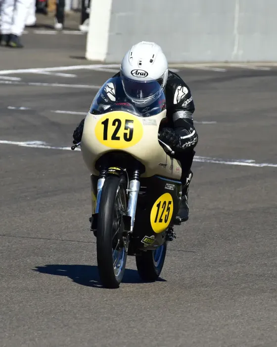 Rights Managed : CM29 6070 Mike Farrall, Charlie Williams, Norton Manx 30M