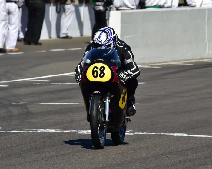 Rights Managed : CM29 6085 Michael Rutter, Michael Russell, Norton Manx 30M Rights Managed : CM29 6085 Michael Rutter, Michael Russell, Norton Manx 30M