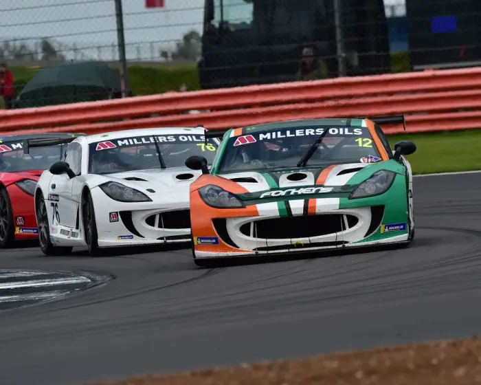 Framed Print : CM29 7079 Reece Somerfield, Ginetta G55
