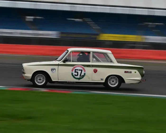 Framed Print : CM29 7908 David Hall, Ford Lotus Cortina Framed Print : CM29 7908 David Hall, Ford Lotus Cortina