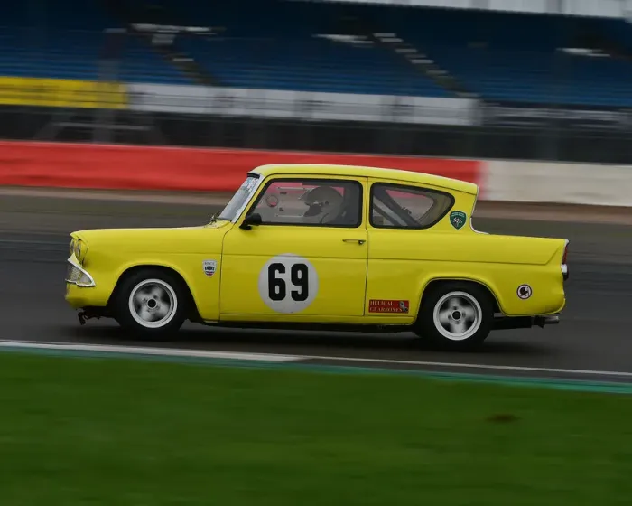 Framed Print : CM29 7932 Bob Bullen, Ford Anglia Framed Print : CM29 7932 Bob Bullen, Ford Anglia