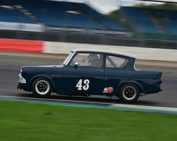 Framed Print : CM29 7949 Eric Walker, Ford Anglia Framed Print : CM29 7949 Eric Walker, Ford Anglia