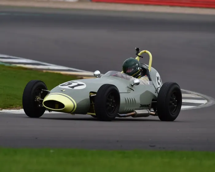 Framed Print : CM29 8132 Michael Hibberd, Lola Mk2