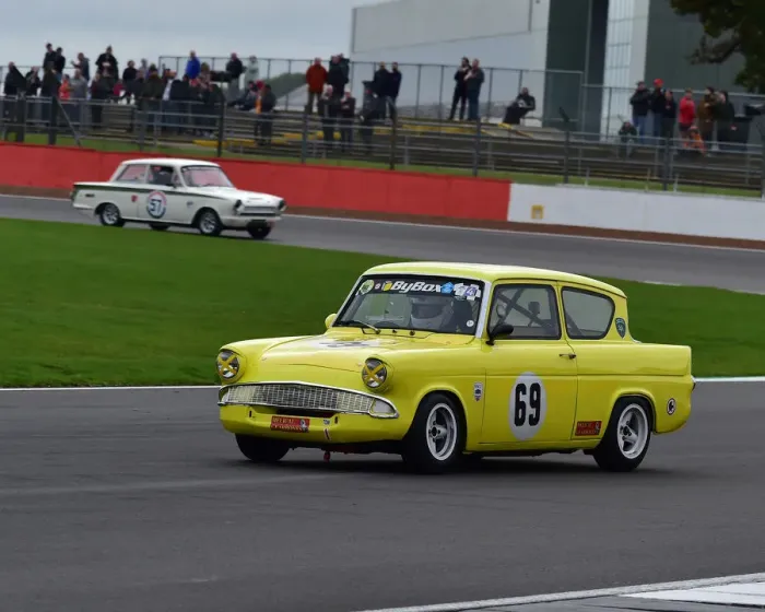 Framed Print : CM29 8534 Bob Bullen, Ford Anglia Framed Print : CM29 8534 Bob Bullen, Ford Anglia