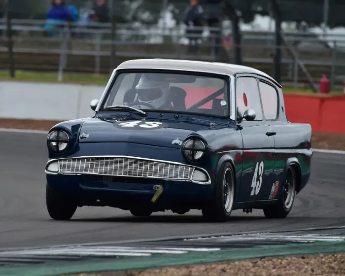 Framed Print : CM29 8585 Eric Walker, Ford Anglia
