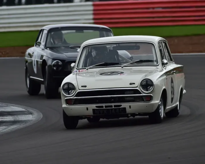 Framed Print : CM29 8616 Mike Stephenson, Ford Lotus Cortina Framed Print : CM29 8616 Mike Stephenson, Ford Lotus Cortina