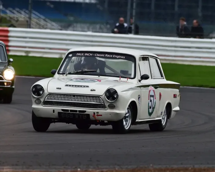Framed Print : CM29 8642 David Hall, Ford Lotus Cortina Framed Print : CM29 8642 David Hall, Ford Lotus Cortina