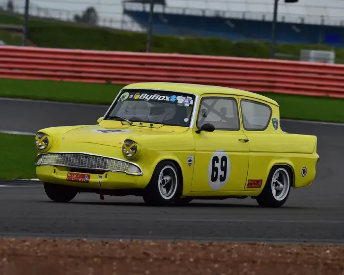 Framed Print : CM29 8648 Bob Bullen, Ford Anglia Framed Print : CM29 8648 Bob Bullen, Ford Anglia