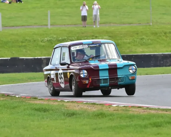 Framed Print : CM3 0031 Shaun Hazelwood, Hillman Imp