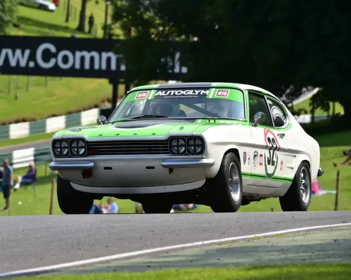Framed Print : CM3 2104 Nic Strong, Ford Capri, CYO 2 H