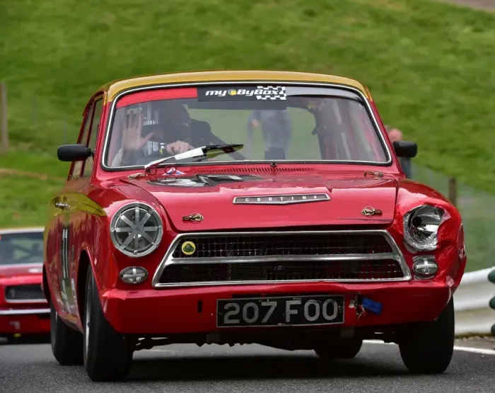 Framed Print : CM3 2495 Ford Lotus Cortina, 207 FOO