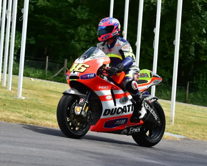 Rights Managed : CM3 2984 Chris Wilson, Chas Davies, Ducati GP11, VR2 Rights Managed : CM3 2984 Chris Wilson, Chas Davies, Ducati GP11, VR2