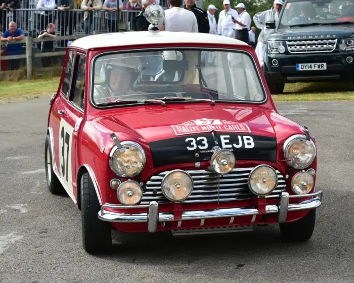 Rights Managed : CM3 3298 Paddy Hopkirk, Morris Mini Cooper S, 33 EJB Rights Managed : CM3 3298 Paddy Hopkirk, Morris Mini Cooper S, 33 EJB