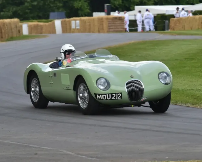 Rights Managed : CM3 3722 Vernon MacKenzie, Jaguar C-Type, MDU 212 Rights Managed : CM3 3722 Vernon MacKenzie, Jaguar C-Type, MDU 212