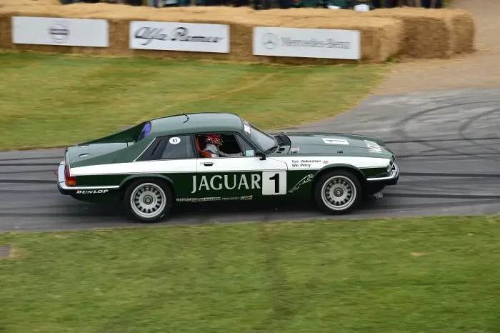 Rights Managed : CM3 4382 Sean Walkinshaw, Jaguar XJS TWR Rights Managed : CM3 4382 Sean Walkinshaw, Jaguar XJS TWR