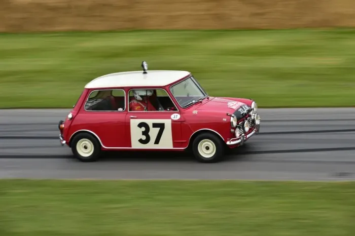 Rights Managed : CM3 4432 Paddy Hopkirk, Morris Mini Cooper S, 33 EJB Rights Managed : CM3 4432 Paddy Hopkirk, Morris Mini Cooper S, 33 EJB