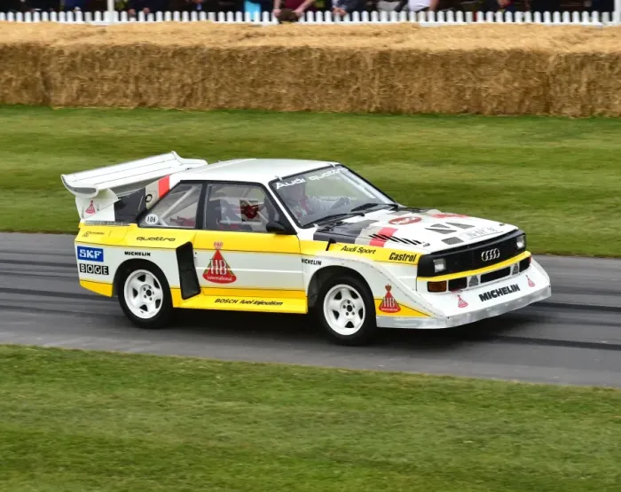 Rights Managed : CM3 4461 Hannu Mikkola, Audi Sport Quattro S1 E2 Rights Managed : CM3 4461 Hannu Mikkola, Audi Sport Quattro S1 E2
