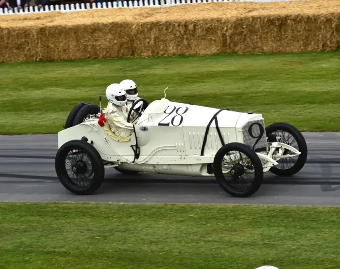 Rights Managed : CM3 4503 George Wingard, Mercedes Grand Prix, 1914