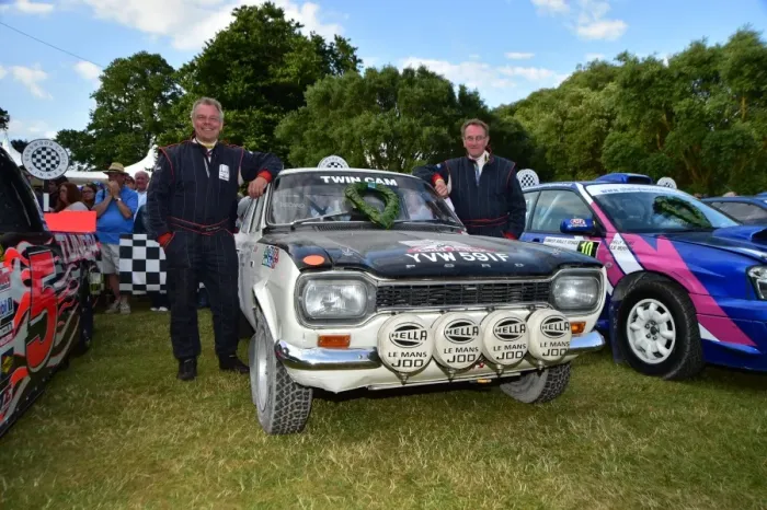 Rights Managed : CM3 4975 Dave Watkins, John Milner, Ford Escort Twin Cam, YVW 591 F Rights Managed : CM3 4975 Dave Watkins, John Milner, Ford Escort Twin Cam, YVW 591 F