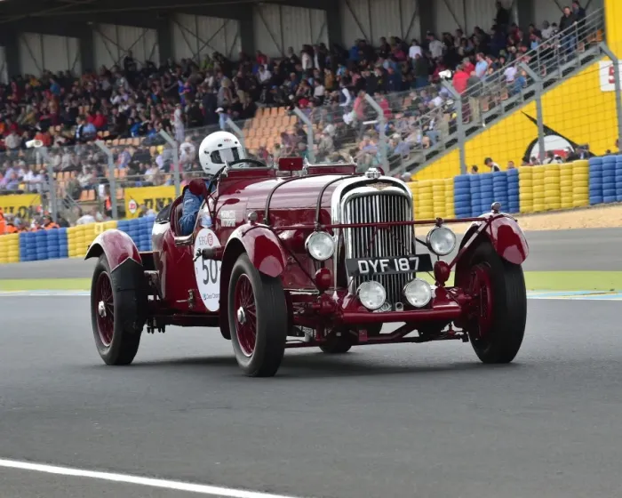 Framed Print : CM3 5650 Richard Reay-Smith, Lagonda LG45, DYF 187