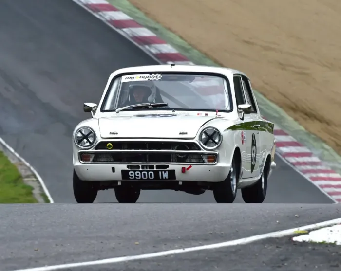 Framed Print : CM3 7207 Graham Pattle, Ford Lotus Cortina, 9900 IW Framed Print : CM3 7207 Graham Pattle, Ford Lotus Cortina, 9900 IW