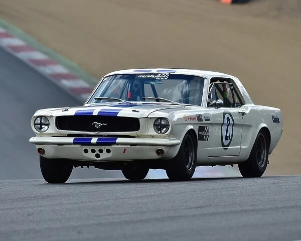 CM3 7920 Greg Thornton, Ford Mustang, HRSR, Bybox, Historic Touring Cars