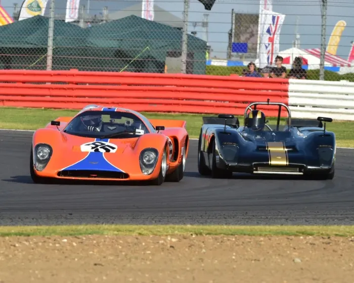 Framed Print : CM3 8773 Simon Ashworth, Chevron B16, Philip Hall, Lola T212 Framed Print : CM3 8773 Simon Ashworth, Chevron B16, Philip Hall, Lola T212