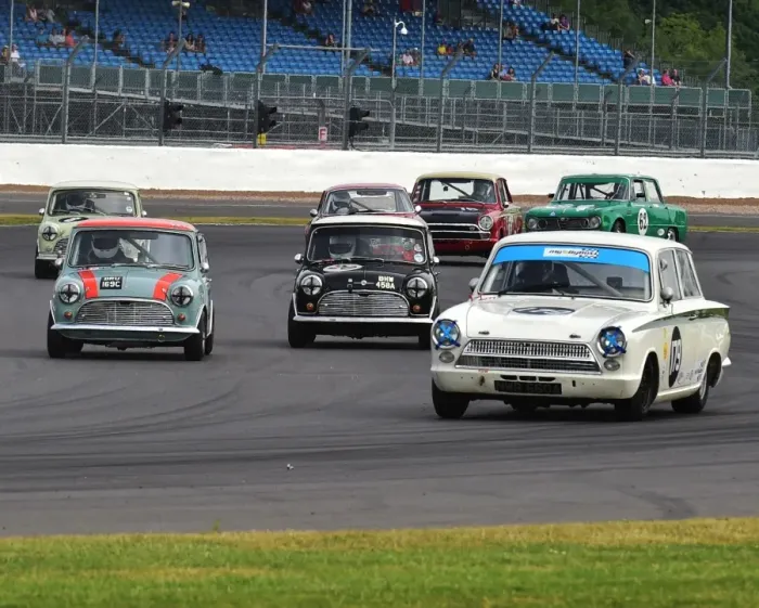Framed Print : CM3 9065 Mark Martin, Ford Cortina, Mini